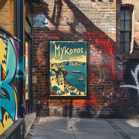 Discover Mykonos: Idyllic Greek Island Adventure Poster