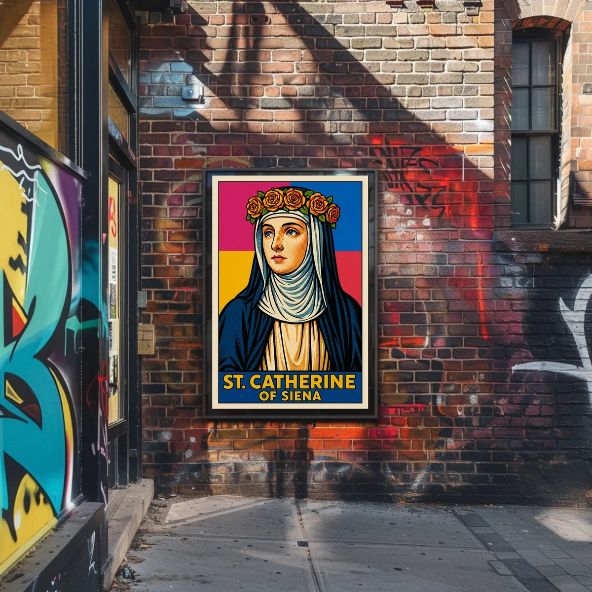 St. Catherine Of Siena Poster