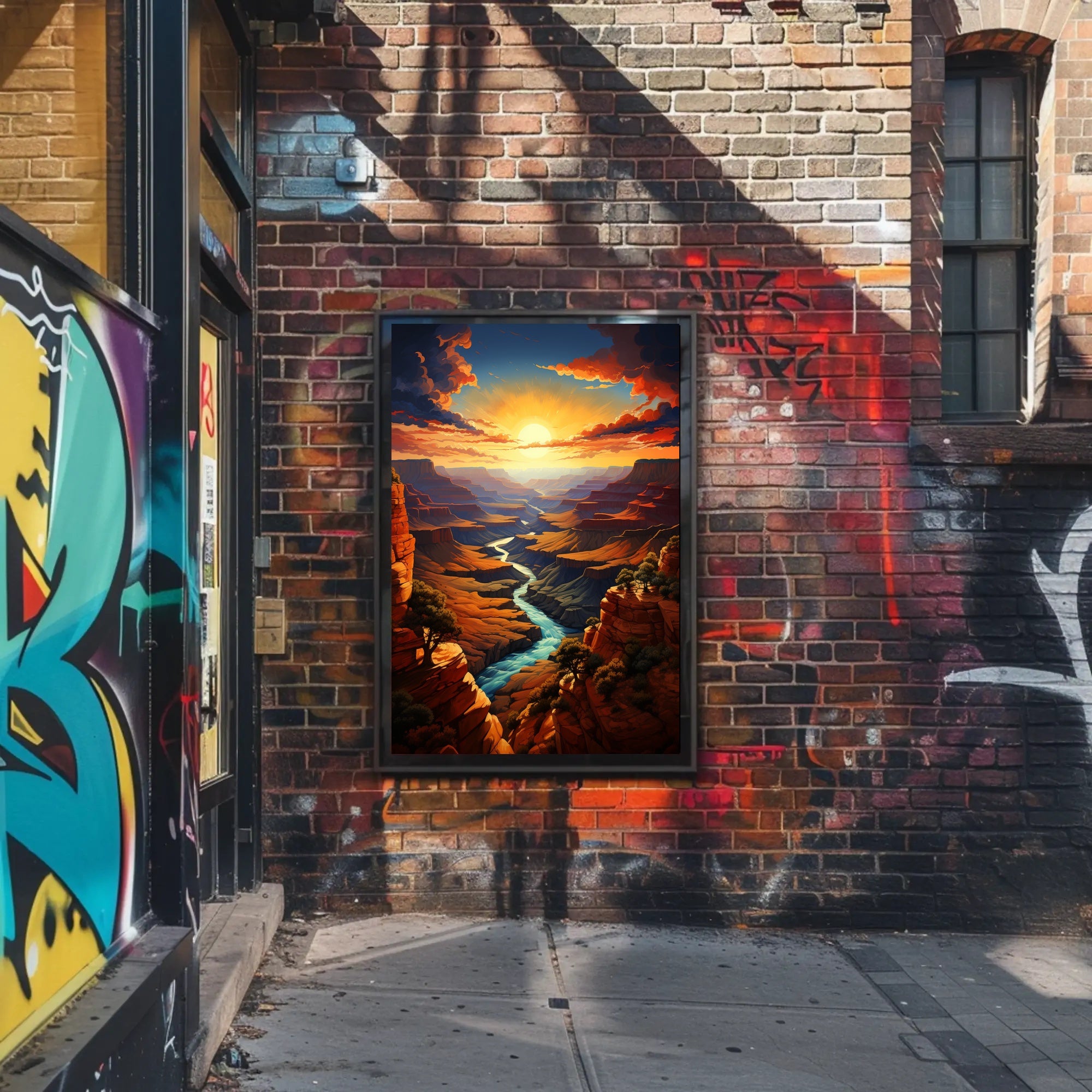 Grand Canyon Sunset Poster