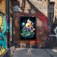 Enchanted Waters Underwater Goldfish Serenity Poster