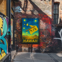Hawaii Starry Night Poster