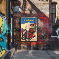 Vibrant Pontresina Winter Travel Scene Poster PosterGoat