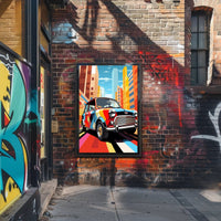 Vibrant Urban Drive Poster PosterGoat