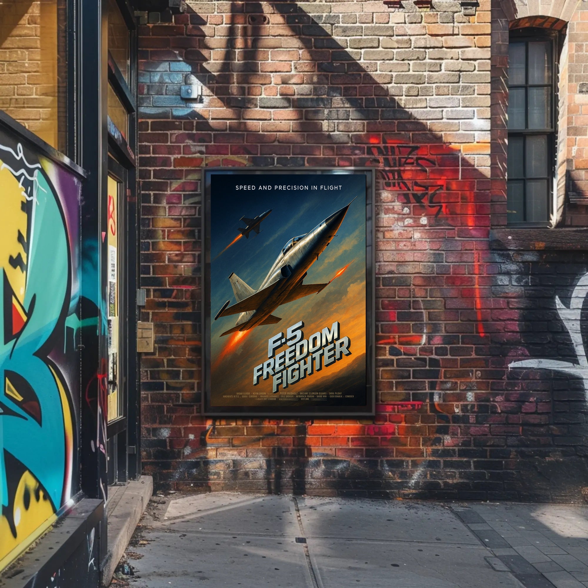 F-5 Freedom Fighter Poster