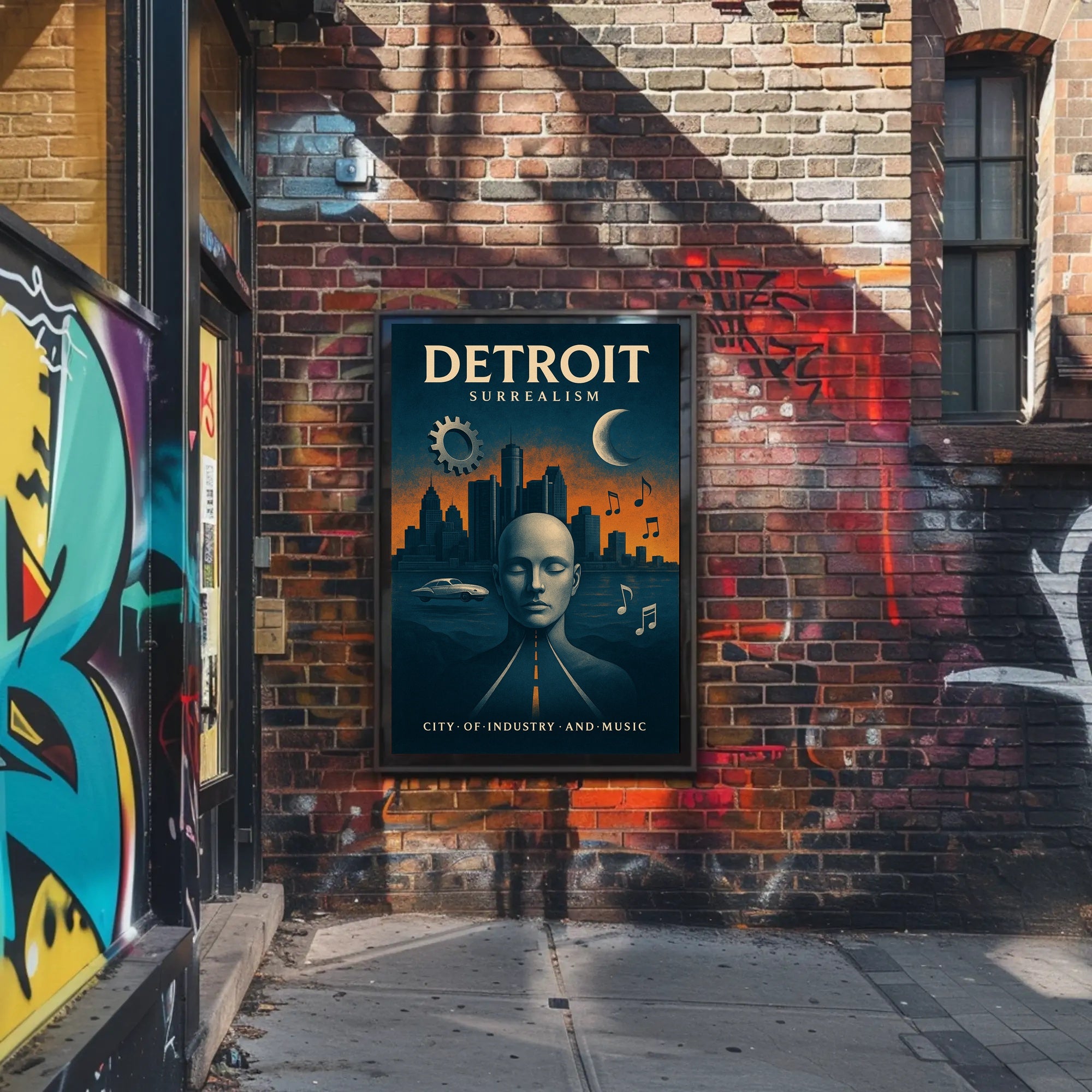 Detroit Surrealism Poster
