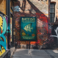 Batfish Salt Water Maestro Poster