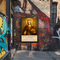 Saint Elizabeth of Hungary Poster PosterGoat