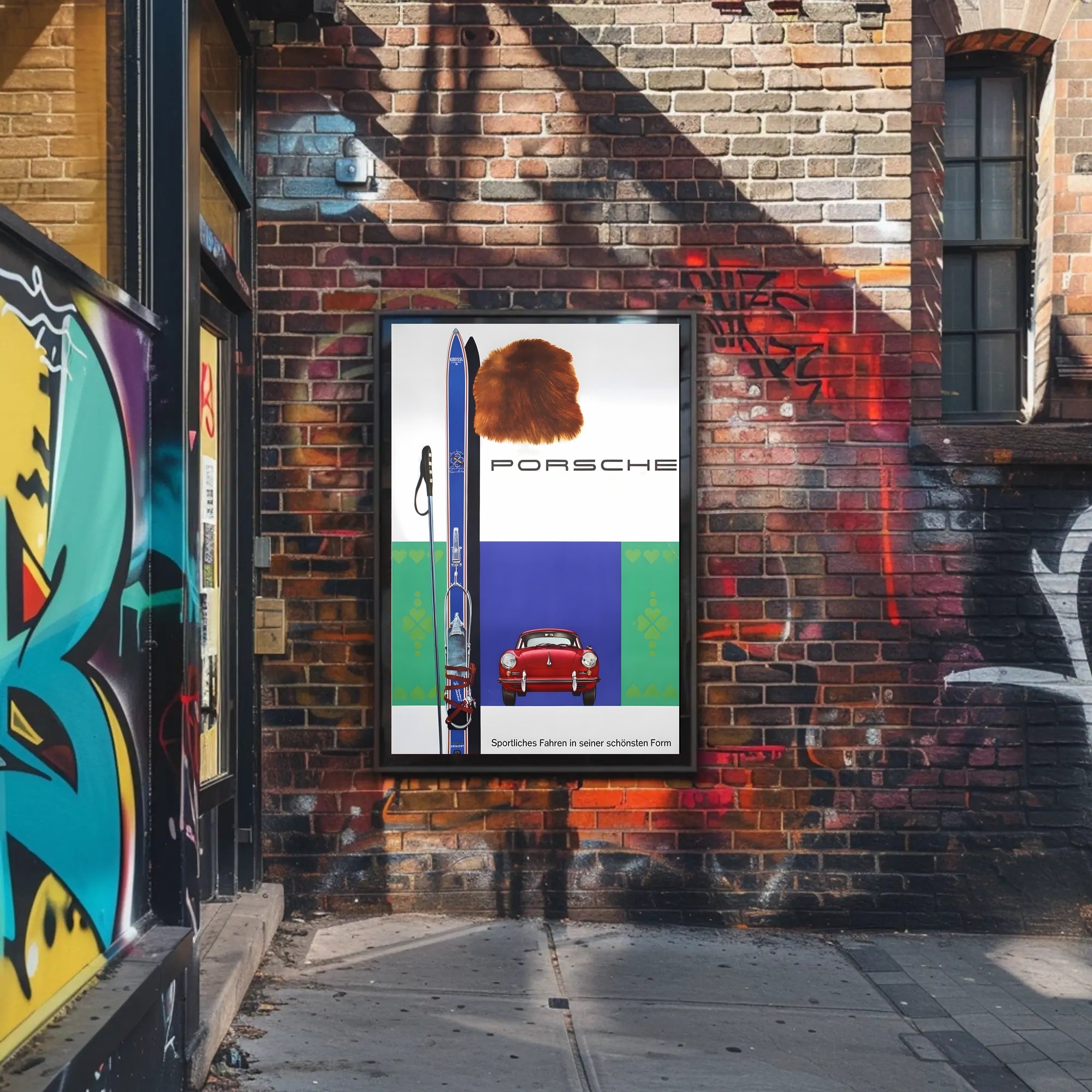 Porsche Winter Sports Elegance Poster