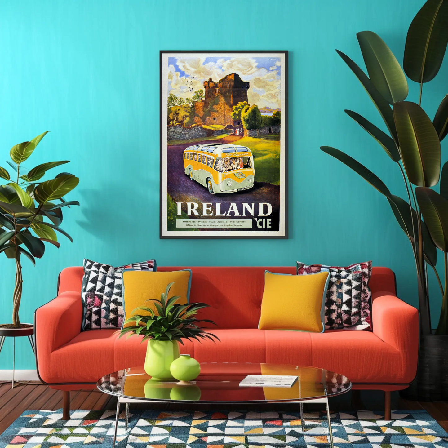 Ireland by CIE Vintage Poster