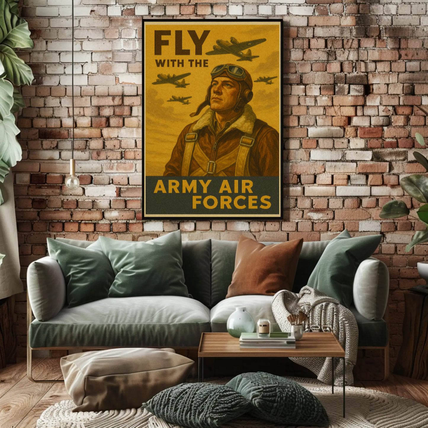 Fly with the Army Air Forces Recruitment Poster