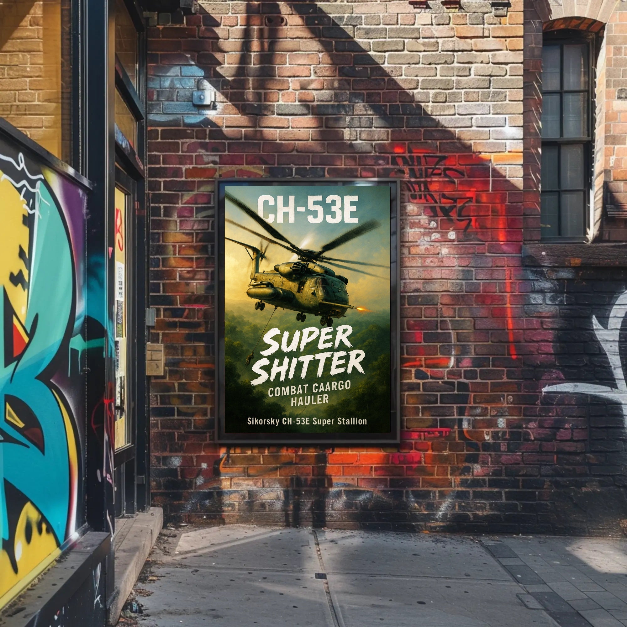 CH-53E Super Stallion Poster PosterGoat
