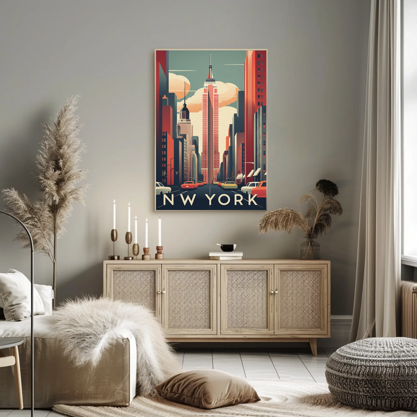 New York - Art Deco Cityscape