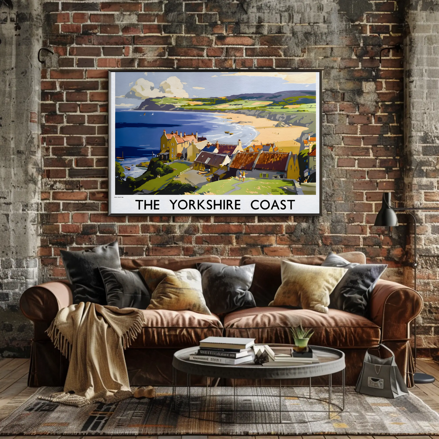 The Yorkshire Coast - See Britain by Train Poster