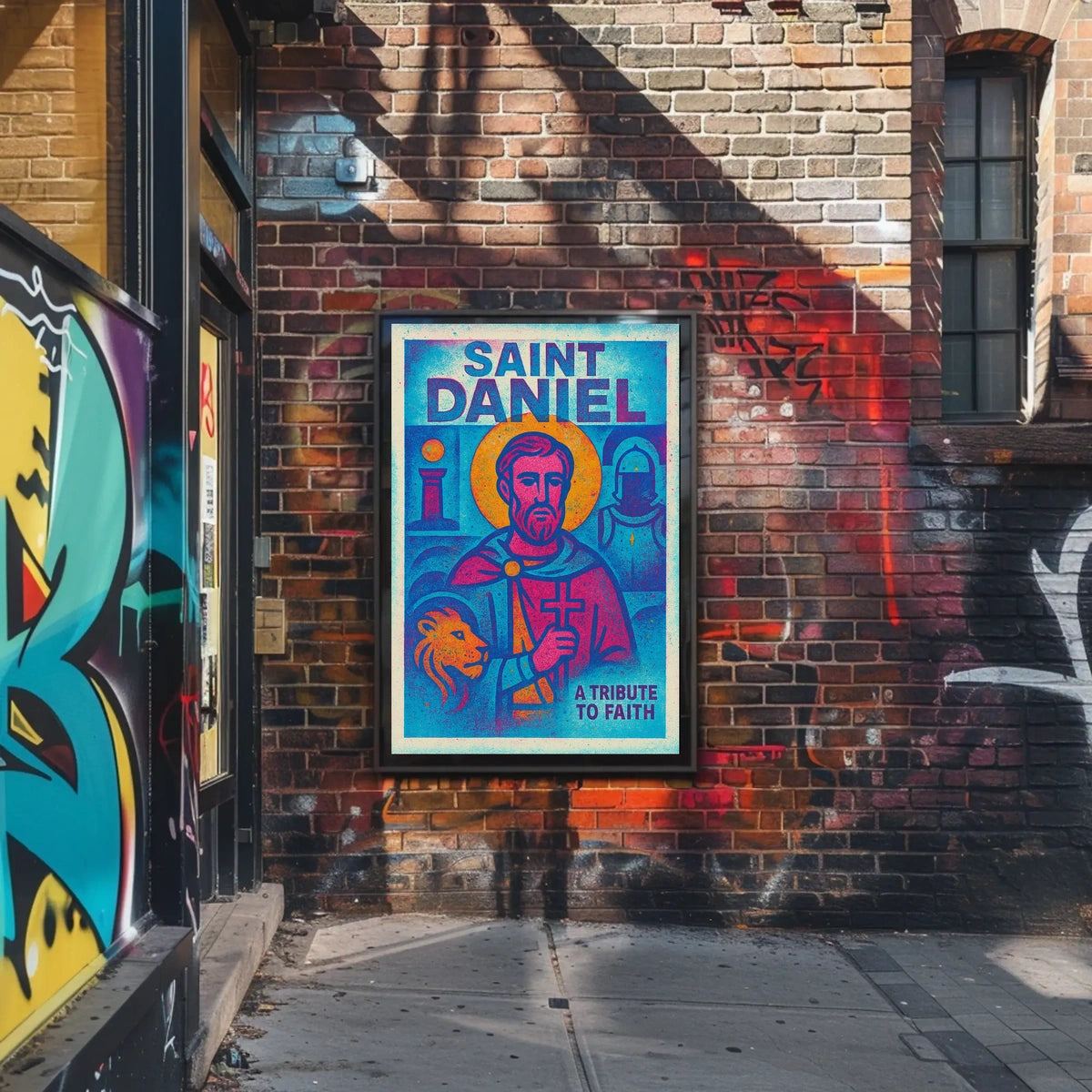 Saint Daniel A Tribute to Faith Poster