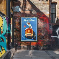 Kandahar Ski Resort Winter Travel Poster PosterGoat