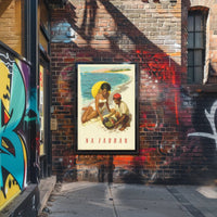 Seaside Bliss on the Adriatic Poster PosterGoat