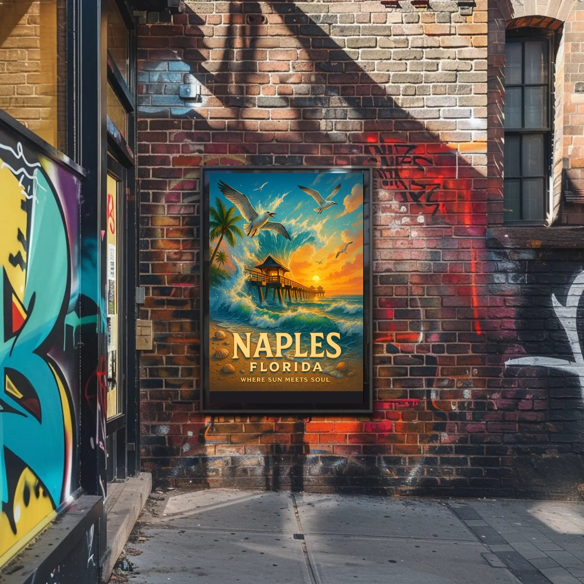 Naples, Florida Where Sun Meets Soul Poster