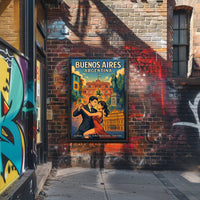 Buenos Aires Cultural Tapestry Poster PosterGoat