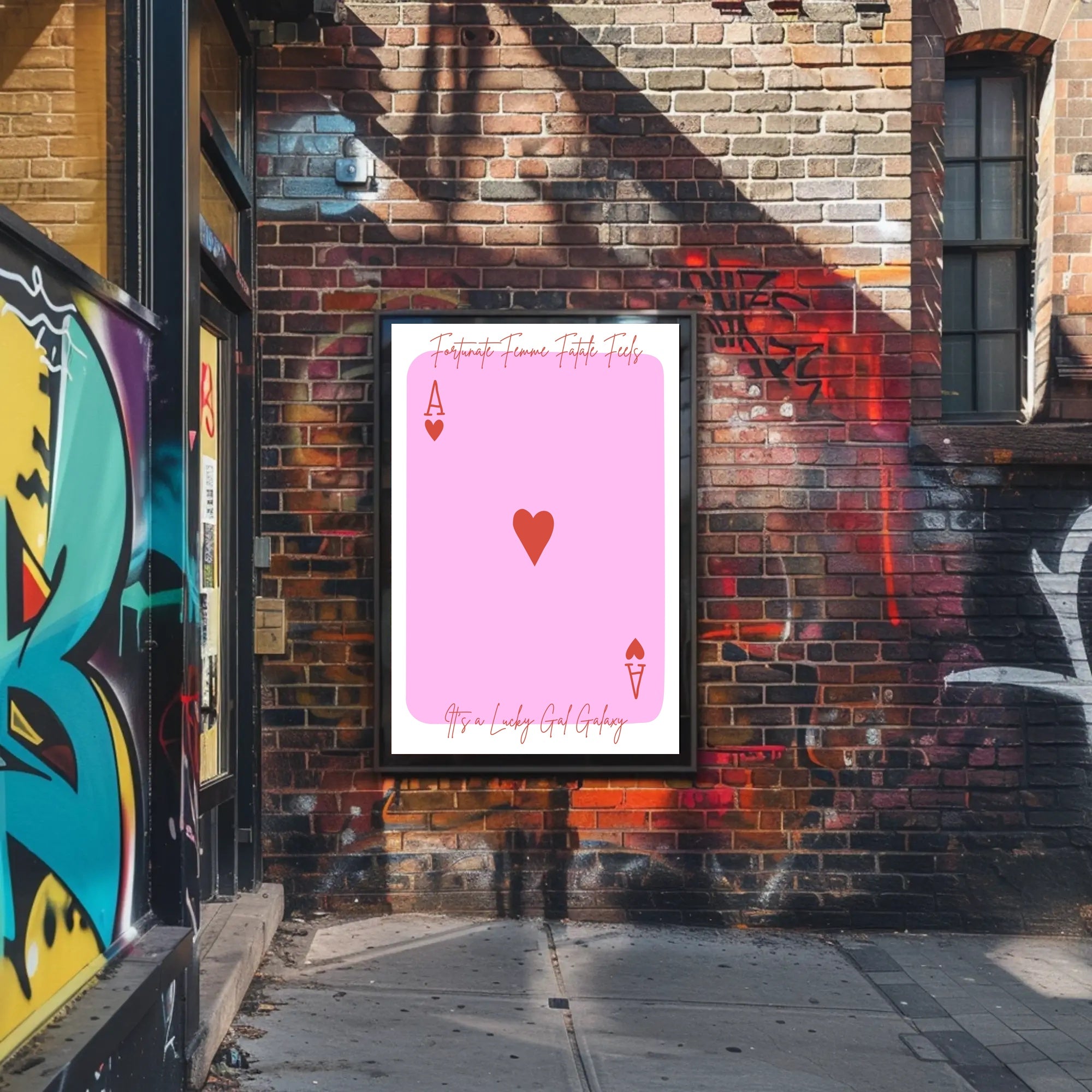 Fortunate Femme Fatale Feels Poster