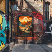 Journey Through a Dreamscape Poster