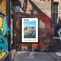 Herzliya Marina Escape: Inviting Urban Travel Poster PosterGoat