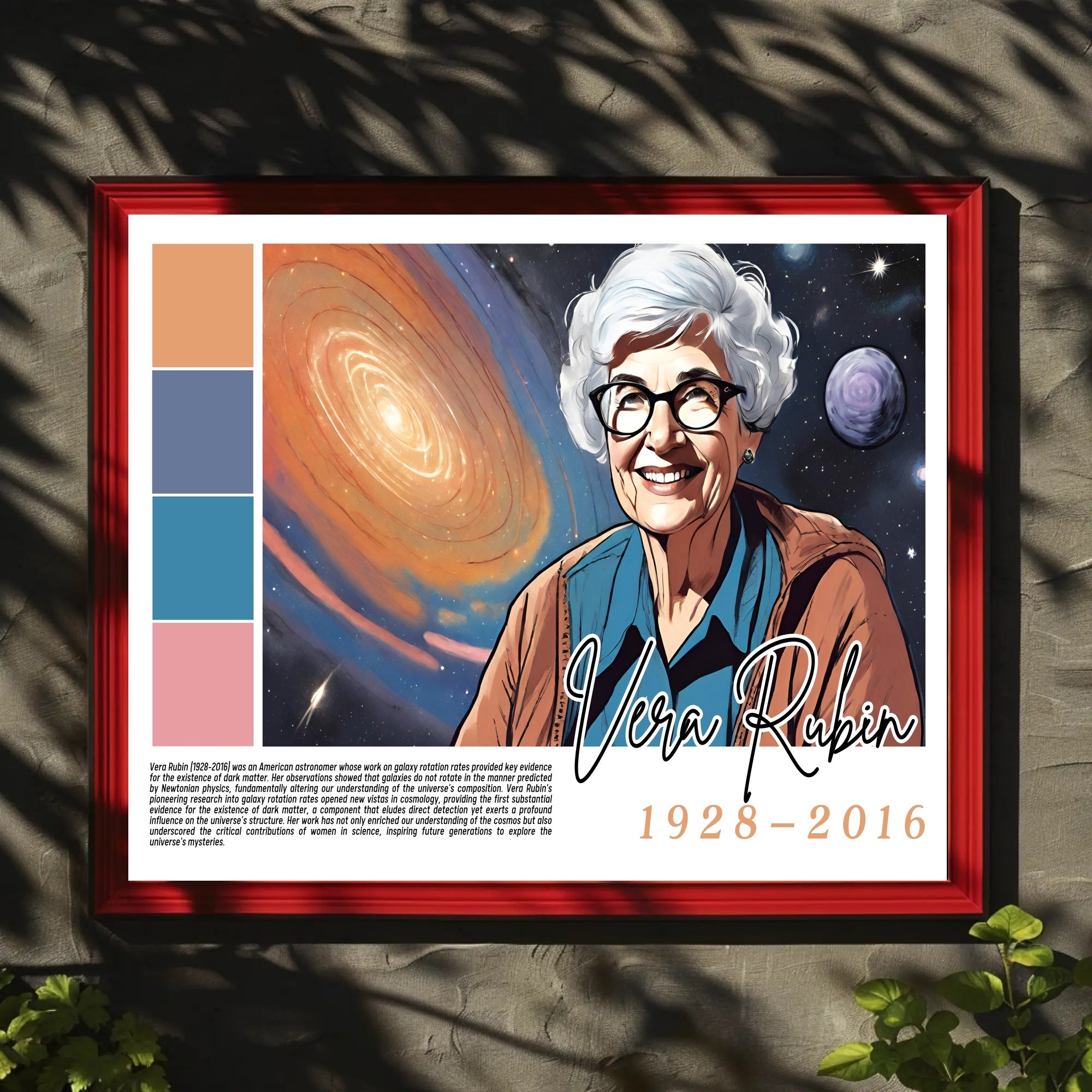 Tribute to Vera Rubin Poster
