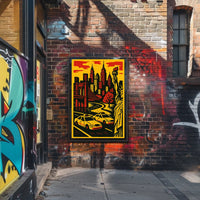 New York Vibes Poster For City Lovers Bold Wall Art