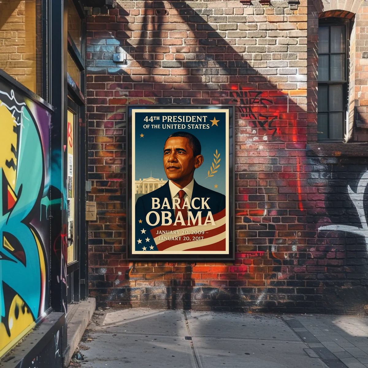 Obama Presidency Inspirational Leadership Historical or Presidential Poster