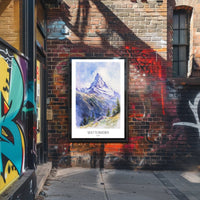 Majestic Matterhorn Poster PosterGoat