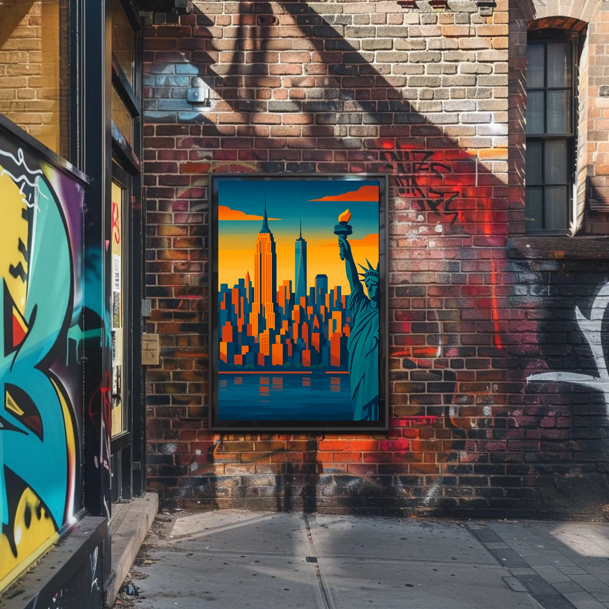 Iconic New York Skyline Poster