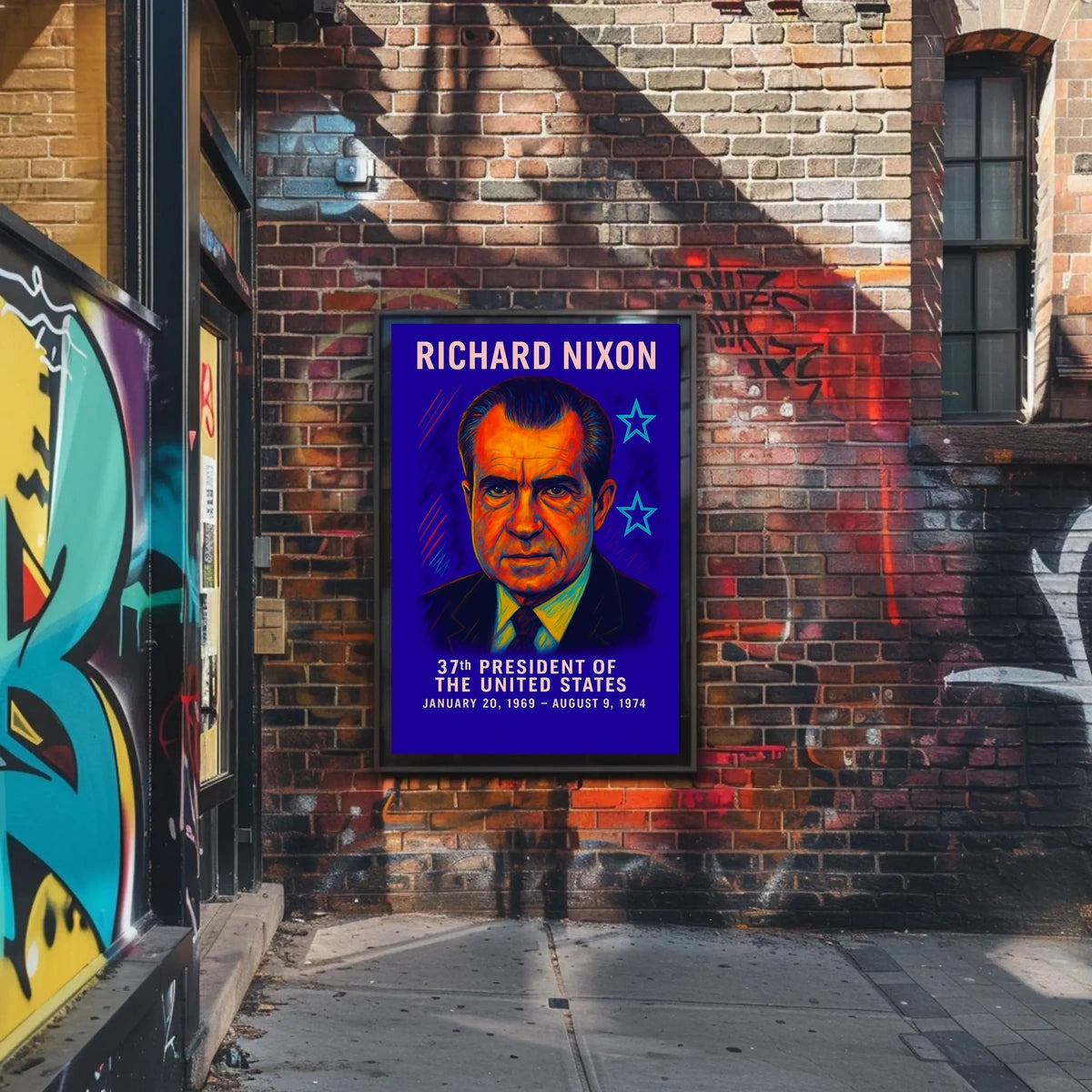 Richard Nixon 37th President Poster