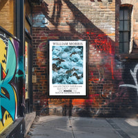 William Morris Cotton Prints Exhibition Poster