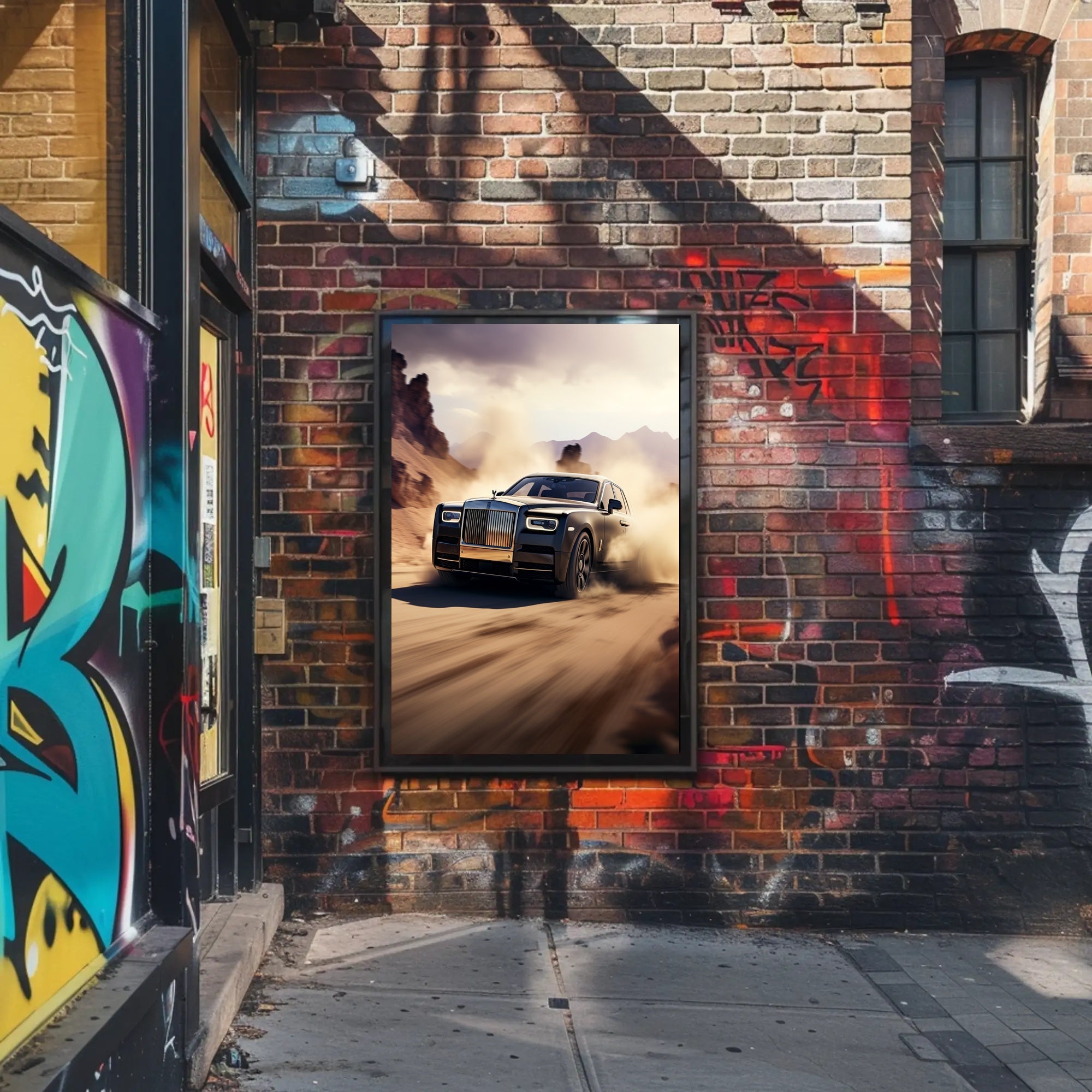 Luxury in Motion Poster PosterGoat