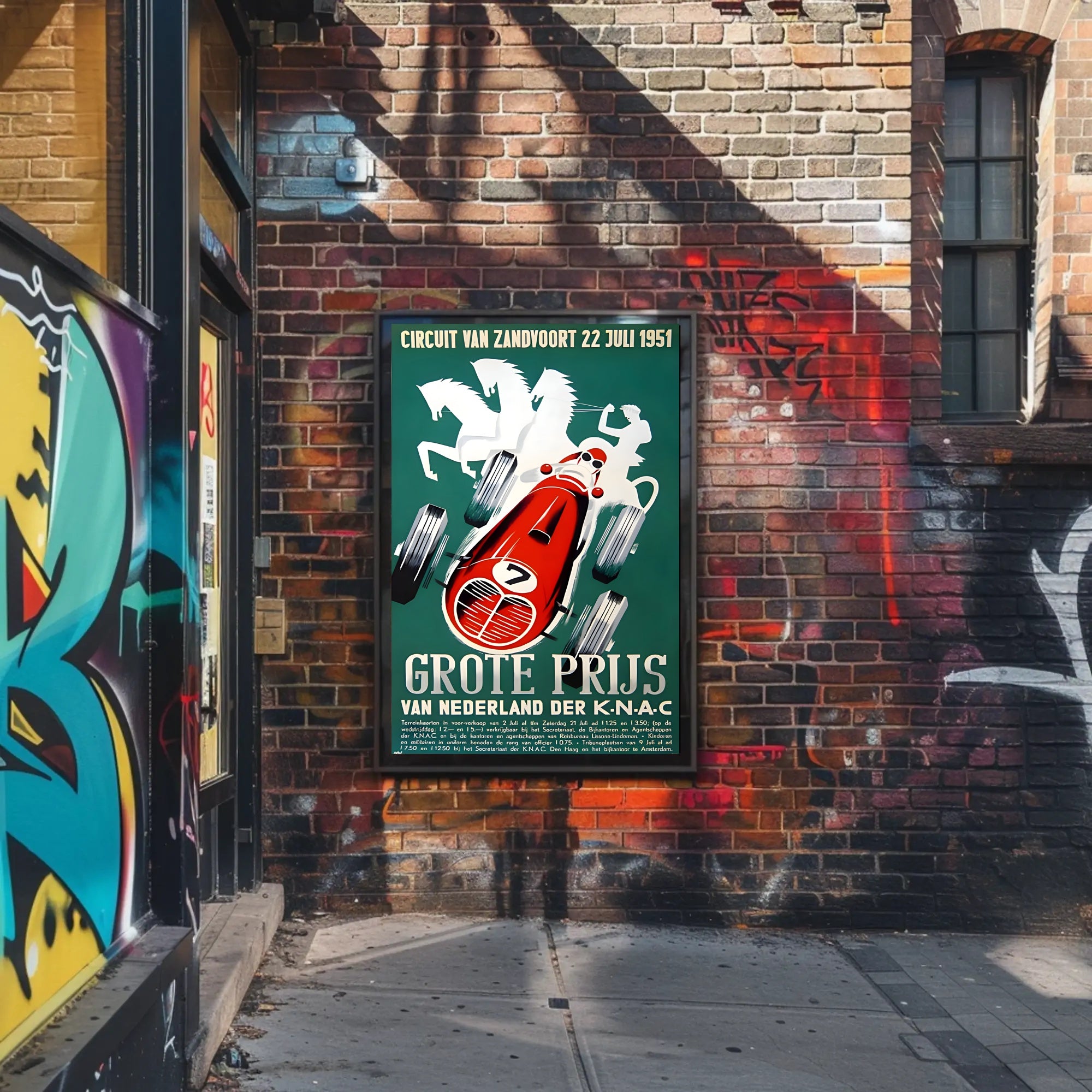 Grote Prijs van Nederland 1951 Poster