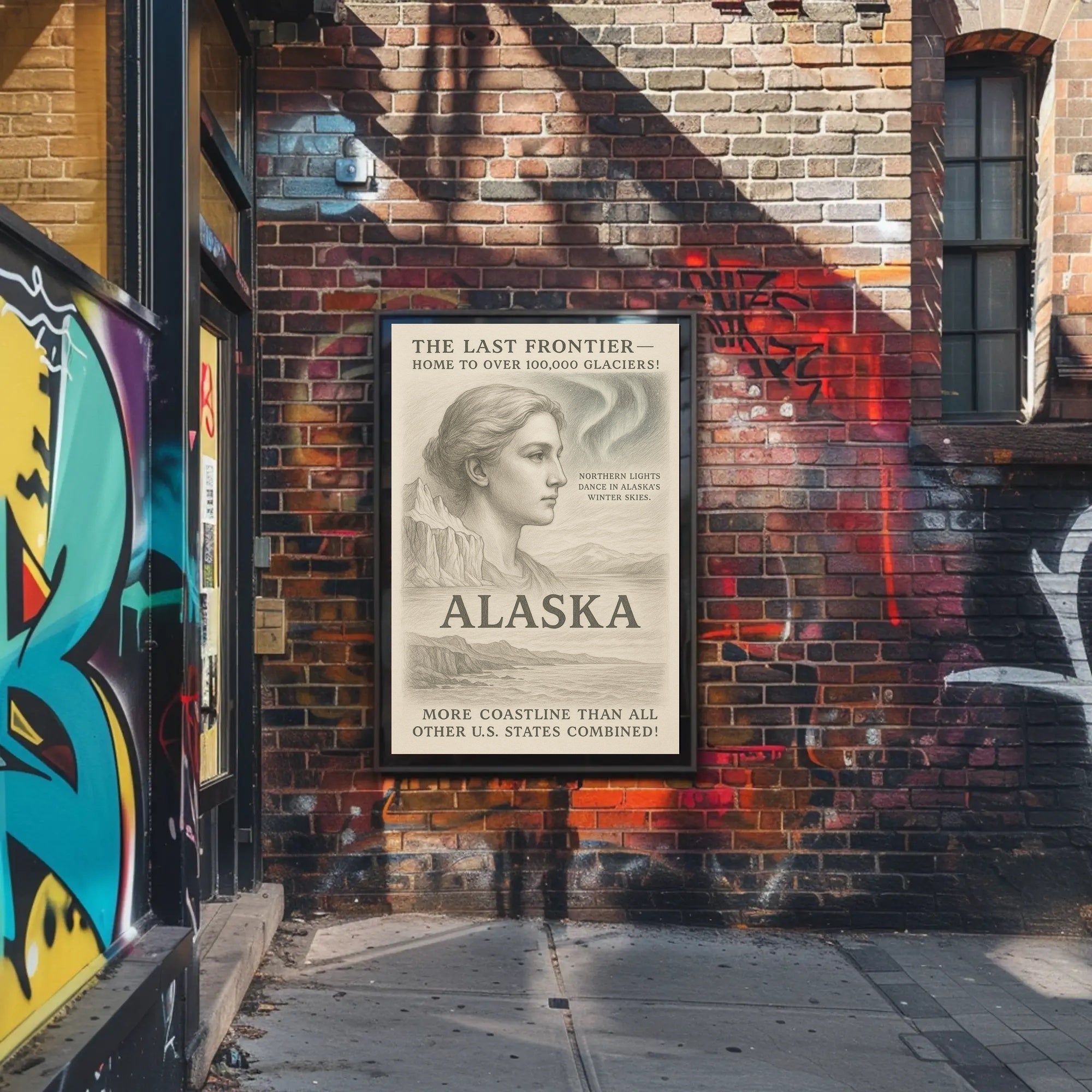 Alaska The Last Frontier Poster