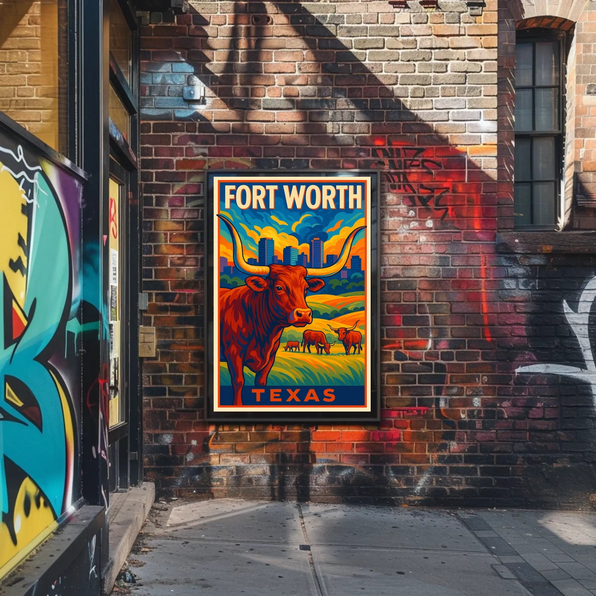 Fort Worth, Texas Poster