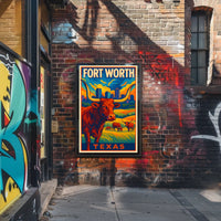 Fort Worth, Texas Poster
