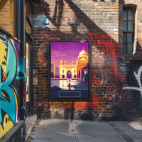 Tranquil Evening at the Palace Poster