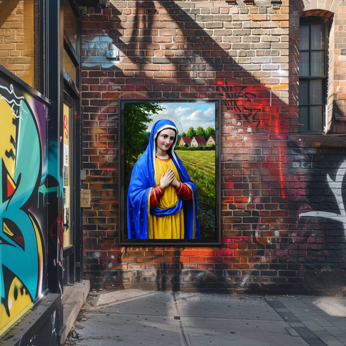 Serene Reverence Poster