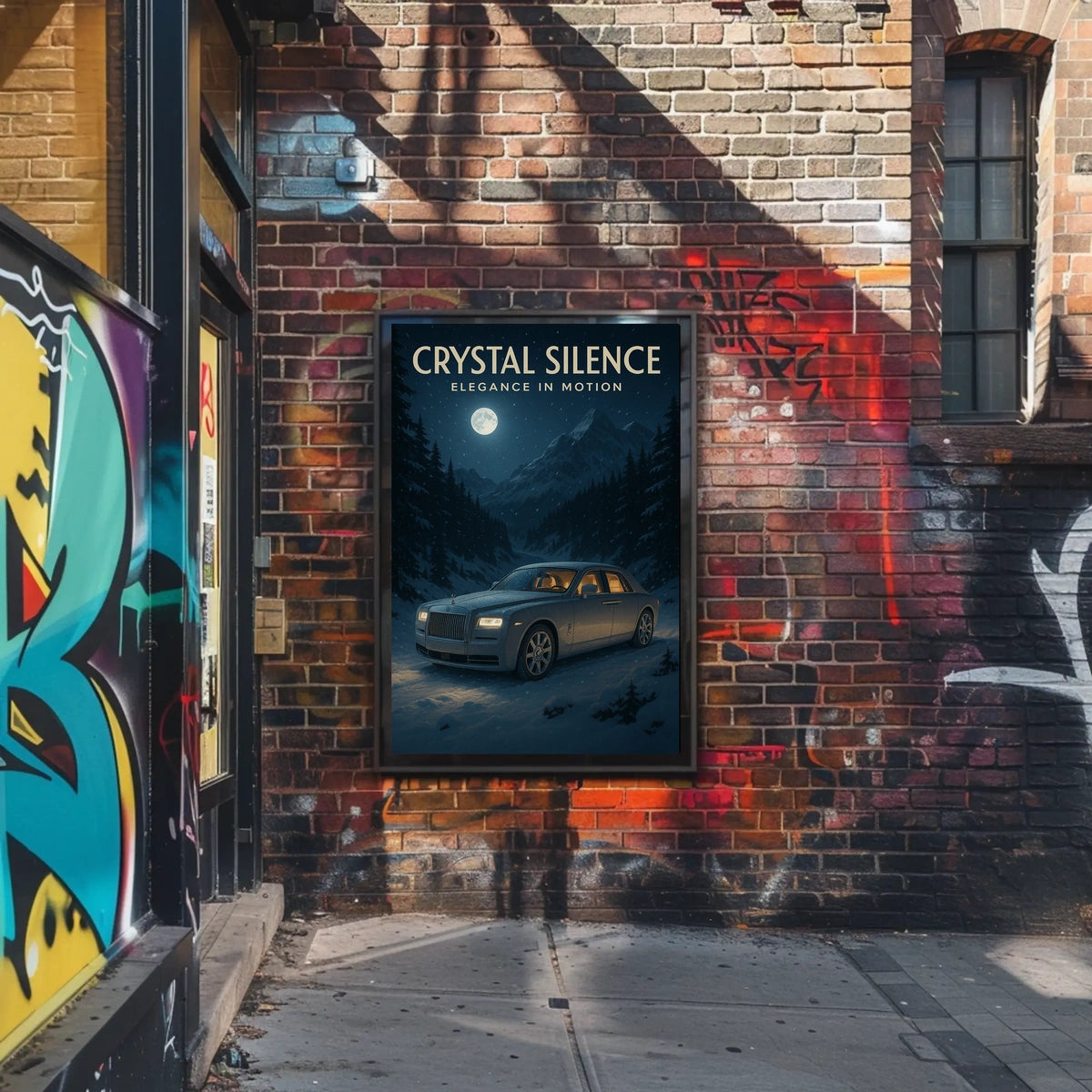 Crystal Silence Elegance in Motion Poster