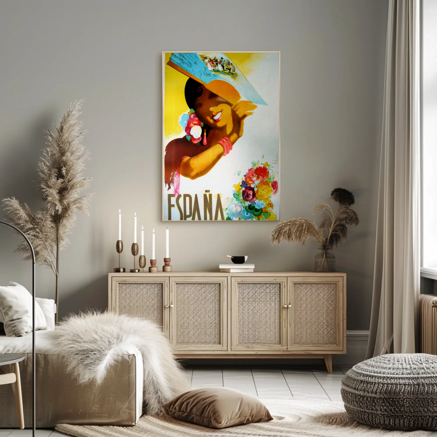España Spain Tourism Vintage Poster