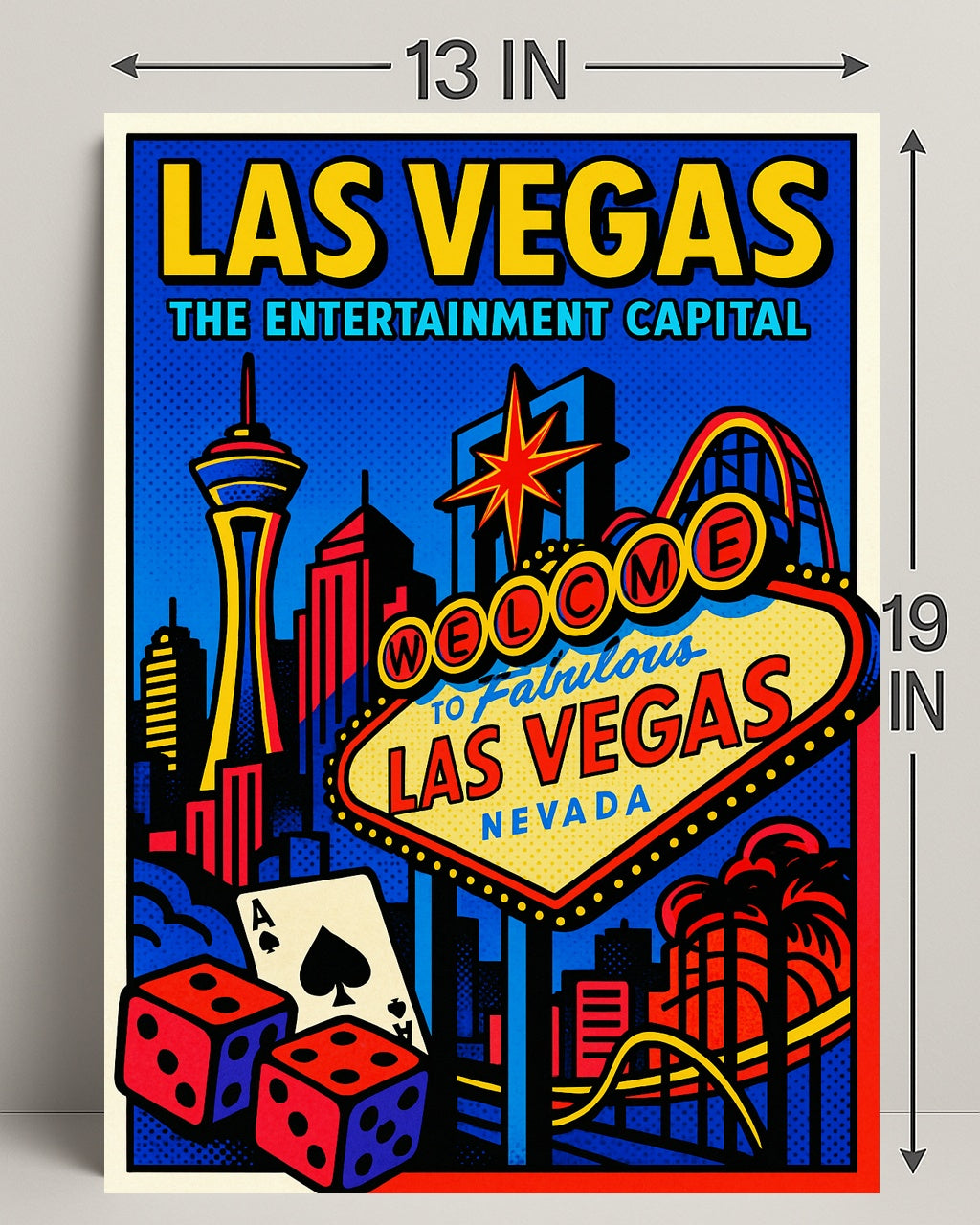 Welcome to Las Vegas Poster PosterGoat