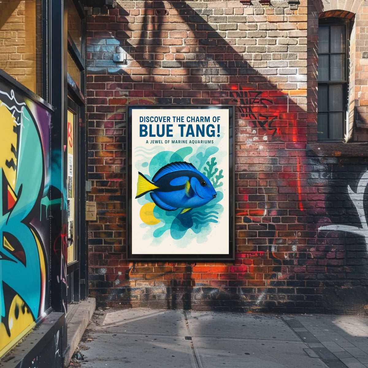 Discover the Charm of Blue Tang Poster