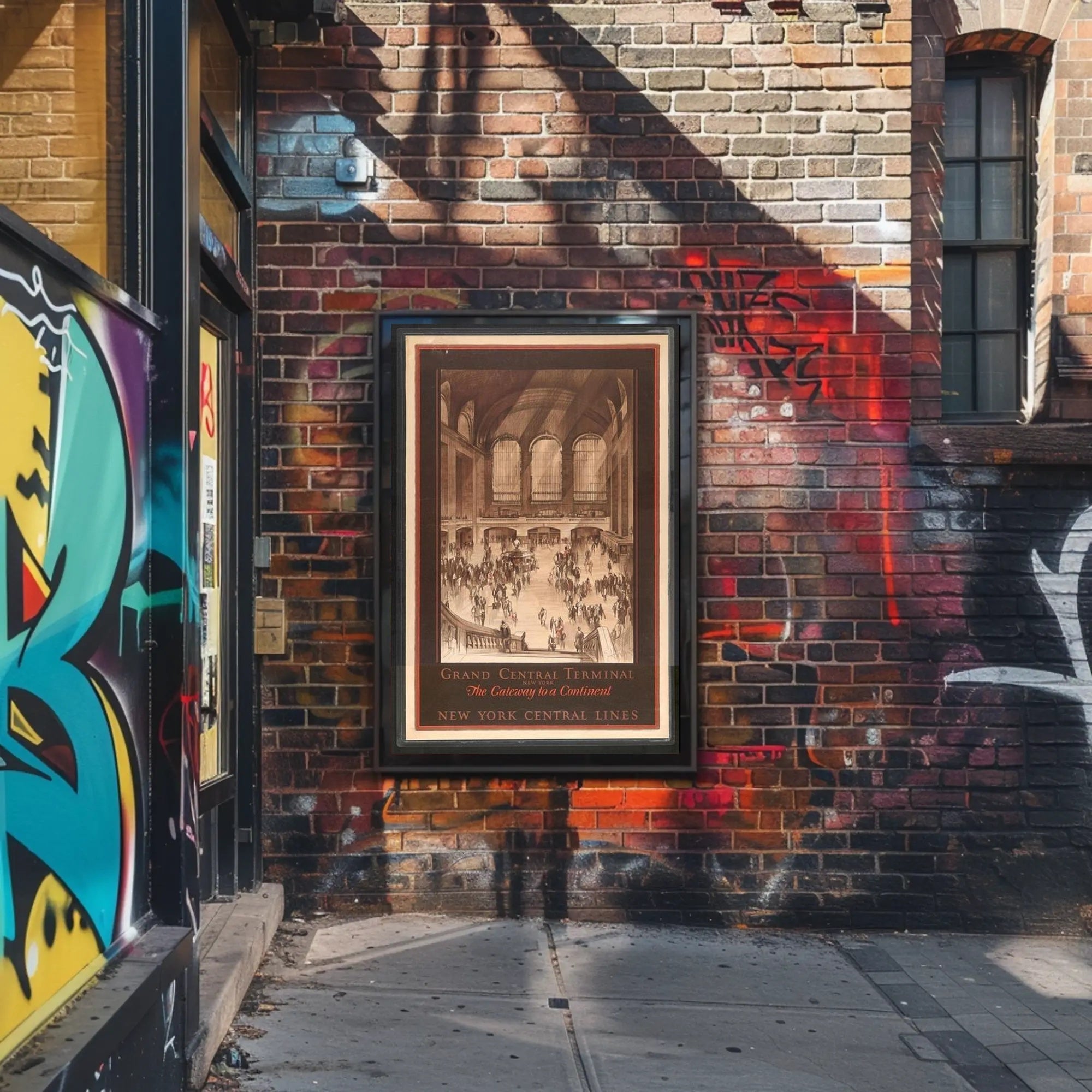 Grand Central Terminal: Gateway to a Continent Poster PosterGoat