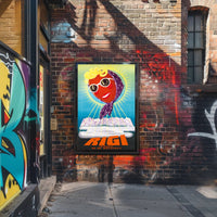 Rigi Switzerland Winter Adventure Retro Travel Poster PosterGoat