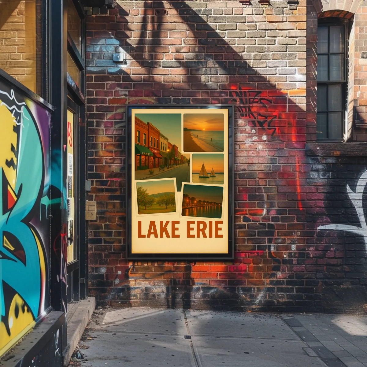 Lake Erie Adventures Poster