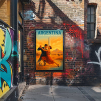 Argentina Tango Dance Passion Cultural or Heritage Poster
