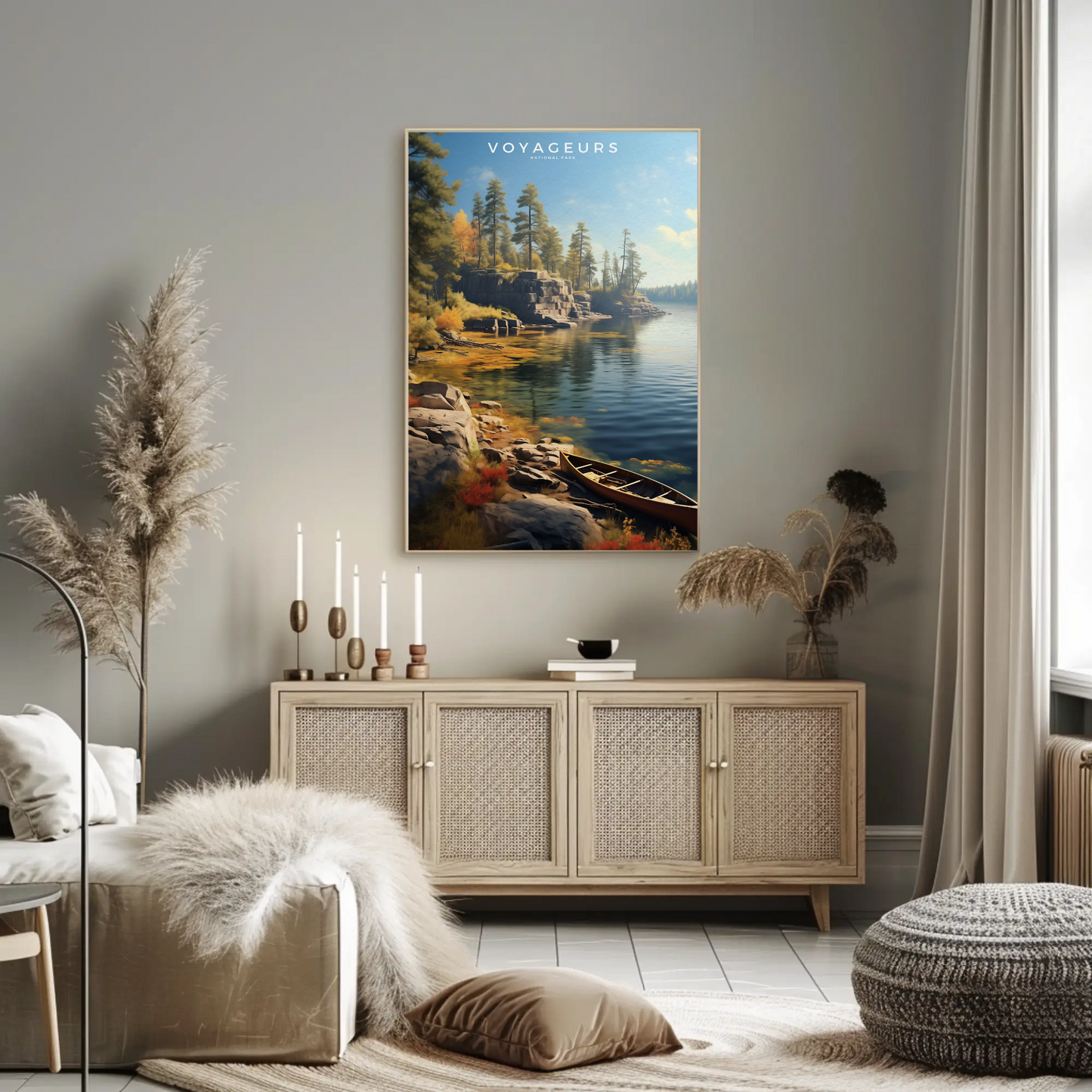 Voyageurs National Park Poster