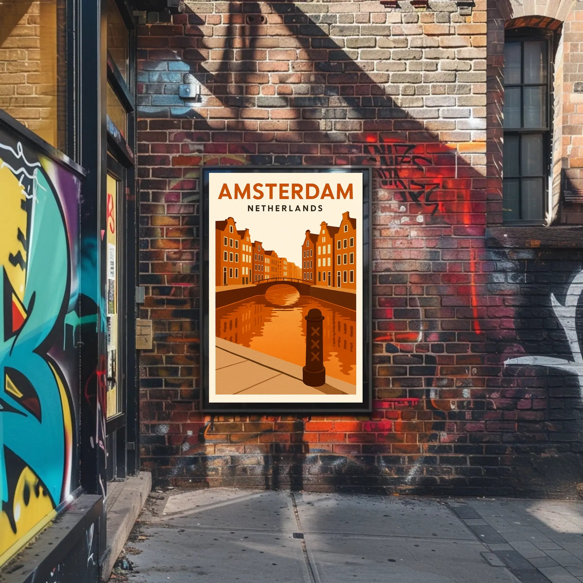 Amsterdam Netherlands Poster