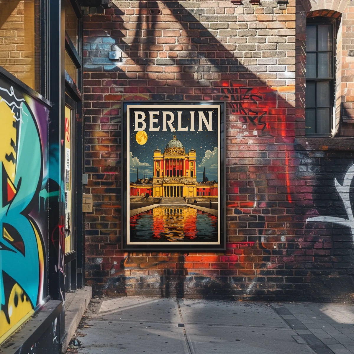 Berlin by Night Poster